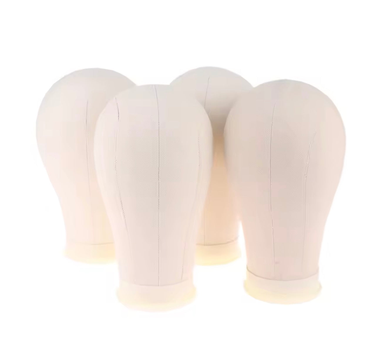White Canvas Head